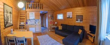 Фото номера Апартаменты с сауной Дома для отпуска Holiday Village Kuukiuru г. Вуостимо 6