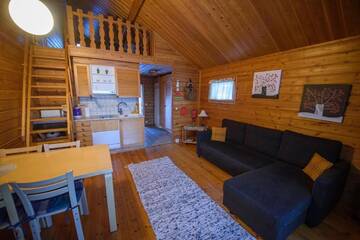 Фото номера Апартаменты с сауной Дома для отпуска Holiday Village Kuukiuru г. Вуостимо 7