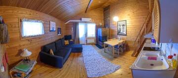 Фото номера Апартаменты с сауной Дома для отпуска Holiday Village Kuukiuru г. Вуостимо 10