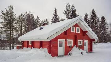 Фото номера Апартаменты с сауной Дома для отпуска Holiday Village Kuukiuru г. Вуостимо 19